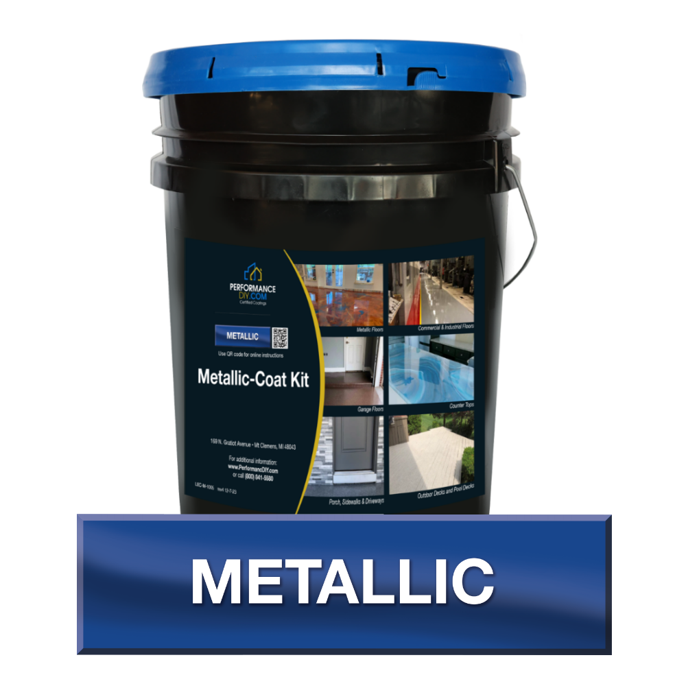 Metallic Epoxy Floor Coating Kits | PerformanceDIY